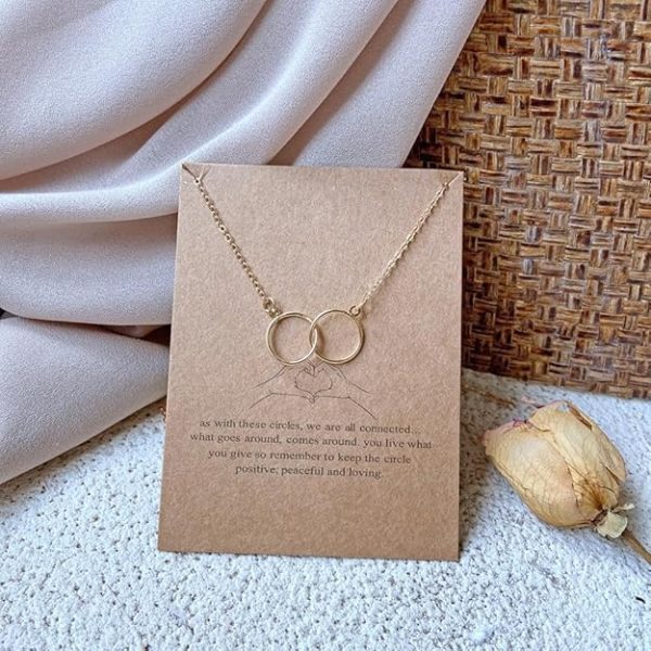 Shining Diva Fashion 5 Pcs Combo Latest Stylish Infinity Butterfly Pearl Necklace Jewellery Set for Women Pendant Necklace Gifts for Girls - Image 4
